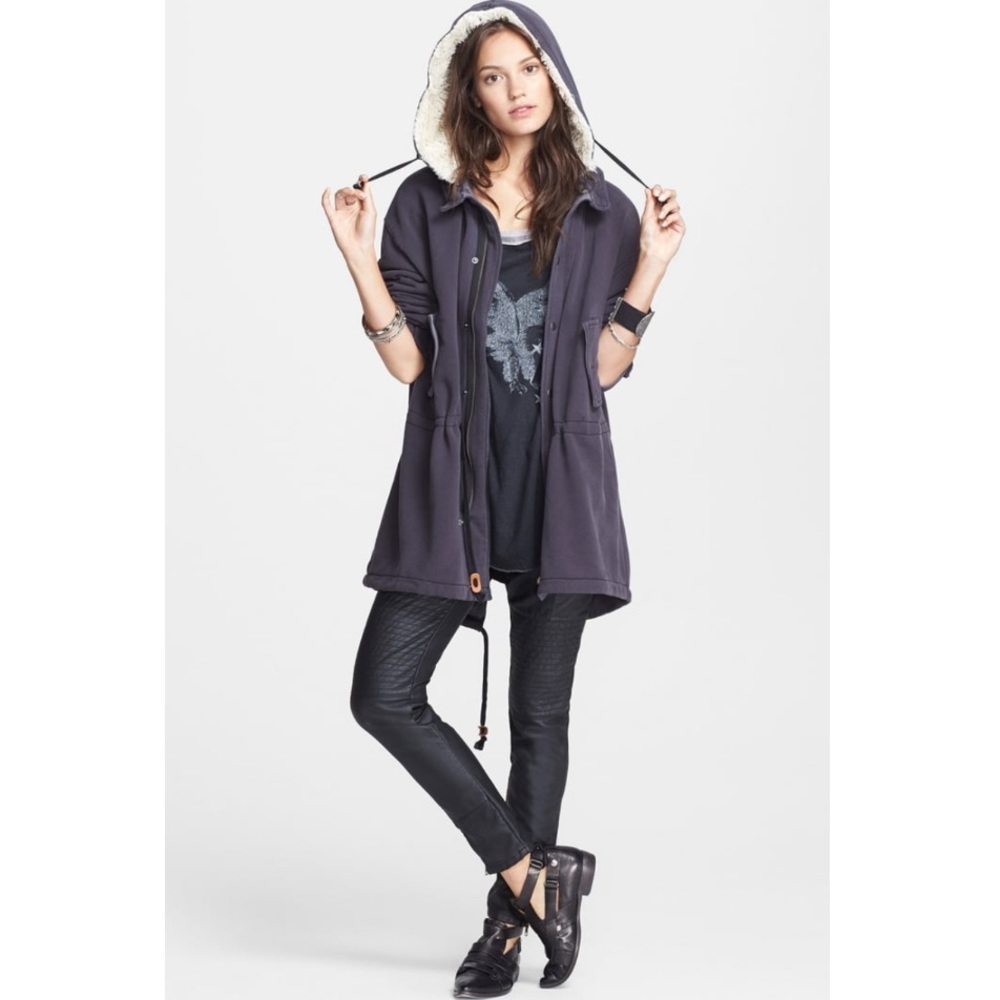 NWOT Free People Polar Bear Parka